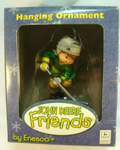 John Deere Friends  ~  BOY Playing Hockey ... Ornament  *  NEW From Our Shop