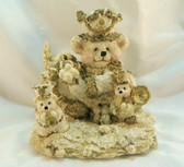 Oatmeal Collection  ~  5" SNOWBEAR ... With Small Snowbears *  NEW From Our Shop