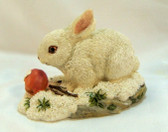 Westland  ~  WINTER BUNNY ... With Apple  *  NEW From Our Retail Shop