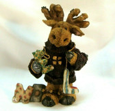 Enesco  ~  MOOSE ...  With N O EL Letters  *  NEW From Our Retail Shop