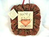 Karla's Kreations  ~  NOEL FABRIC WH ... Red Paisley  * NEW From Our Retail Shop