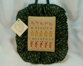 Karla's Kreations  ~  MERRY CHRISTMAS WH ... Forest Green  * NEW From Our Retail