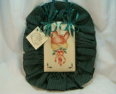 Karla's Kreations  ~  CARDINAL ON NEST WH ... Green  *  NEW From Our Retail Shop