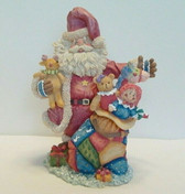 RSVP  ~  FOLK SANTA ... 10" Whimsical Colorful Santa  * NEW From Our Shop