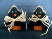 PAIR OF BLACK DUCKS  *  NEW From Our Retail Shop