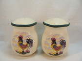 Noel  ~  SALT & PEPPER ... Rooster Design  *  NEW From Our Shop