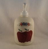 Noel  ~  LOTION/SOAP DISPENSER ... Apple Design  *  NEW From Our Shop
