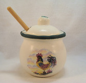 Noel  ~  HONEY POT ... Rooster Design  *  NEW From Our Shop