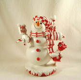 Enesco  ~  SNOWMAN ... With Birdhouse & Sign  *  NEW From Our Retail Shop