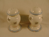 Enesco  ~  MARY HUGHES SALT & PEPPER ... Ribbon & Roses  *  NEW From Our Shop