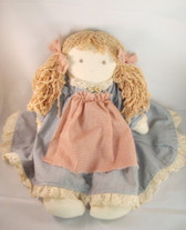DOLL ... Handmade Cloth 13" Country Girl