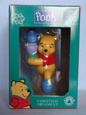 Disney Pooh ~ POOH With HUNNY POTS ORNAMENT * MIB