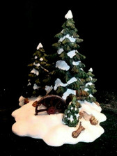 Dept. 56  ~  WAGON  WHEEL PINE  GROVE  *  NIB