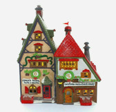 Dept. 56  ~  North Pole OBBIE'S  BOOKS & LETRINKA'S  CANDY  *  NEW From Our Shop