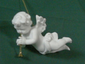 Dept 56 ~ WINTER SILHOUETTES ~SM. CHERUB ORNAMENT *NIB*