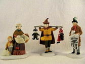 Dept 56  ~  PORTEBELLO ROAD PEDDLERS ... Set of 3   *  NEW From Our Retail Shop