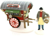 Dept. 56  ~  TOWN TINKER ... Village Accessory *SIGNED*  NEW From Our Shop