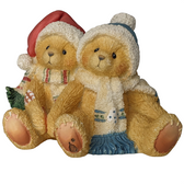 Cherished Teddies ~ JAMIE And ASHLEY ... Wrapped In Love * NEW From Shop