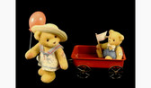 Cherished Teddies  ~ LETTY ... w/Wagon  *1999 MOF*  NEW From Our Retail Shop