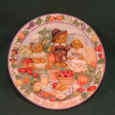 Cherished Teddies  ~  WE BEAR THANKS Plate