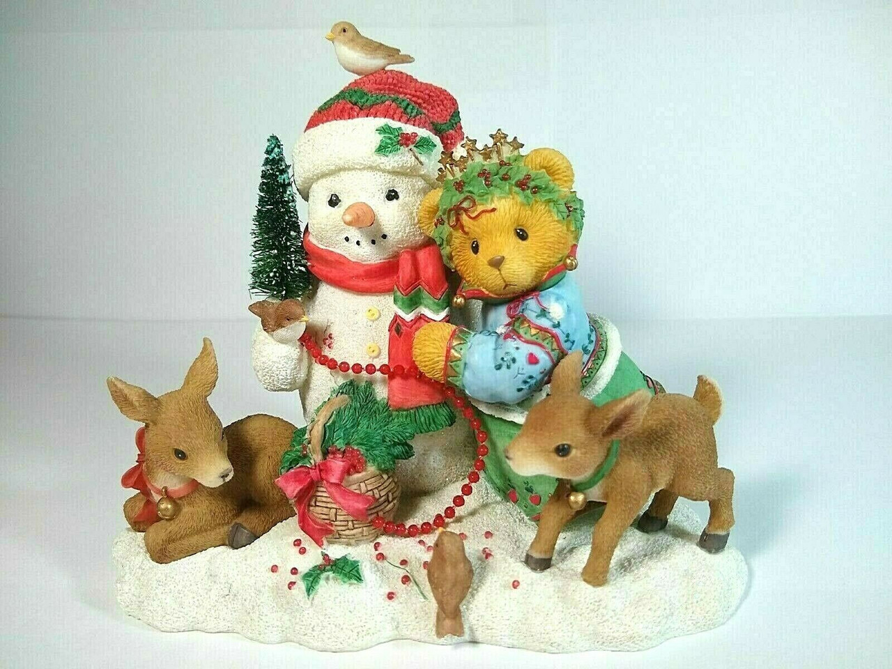 christmas cherished teddies