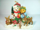Cherished Teddies  ~  STAR ... Christmas  Snowman  *  NEW From Our Retail Shop