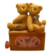 Cherished Teddies  ~  STANLEY & VALERIE ... Covered Box  *  NEW From Our Shop
