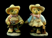 Cherished Teddies  ~  ROY & SIERRA  ... Rare Ltd. Ed.  *  NEW From Shop