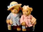 Cherished Teddies  ~  PATTY & PEGGY ... Mom & Daughter  *  NIB