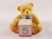 Cherished Teddies  ~  NUMBER 5  *  NIB