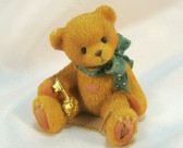 Cherished Teddies  ~ MINI BOY BEAR ... With KEY  *  NEW From Our Shop