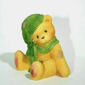 Cherished Teddies  ~  MEREDITH ... Knit Scarf & Mitts  *  NEW From Our Shop