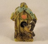 Westland  ~  BIRDHOUSE ORNAMENT w/Heart  *  NEW From Our Shop