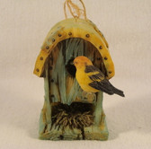 Westland  ~  BIRDHOUSE ORNAMENT w/Arched Roof  *  NEW From Our Shop