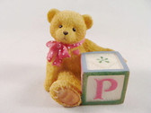 Cherished Teddies  ~  LETTER  P  *  NIB