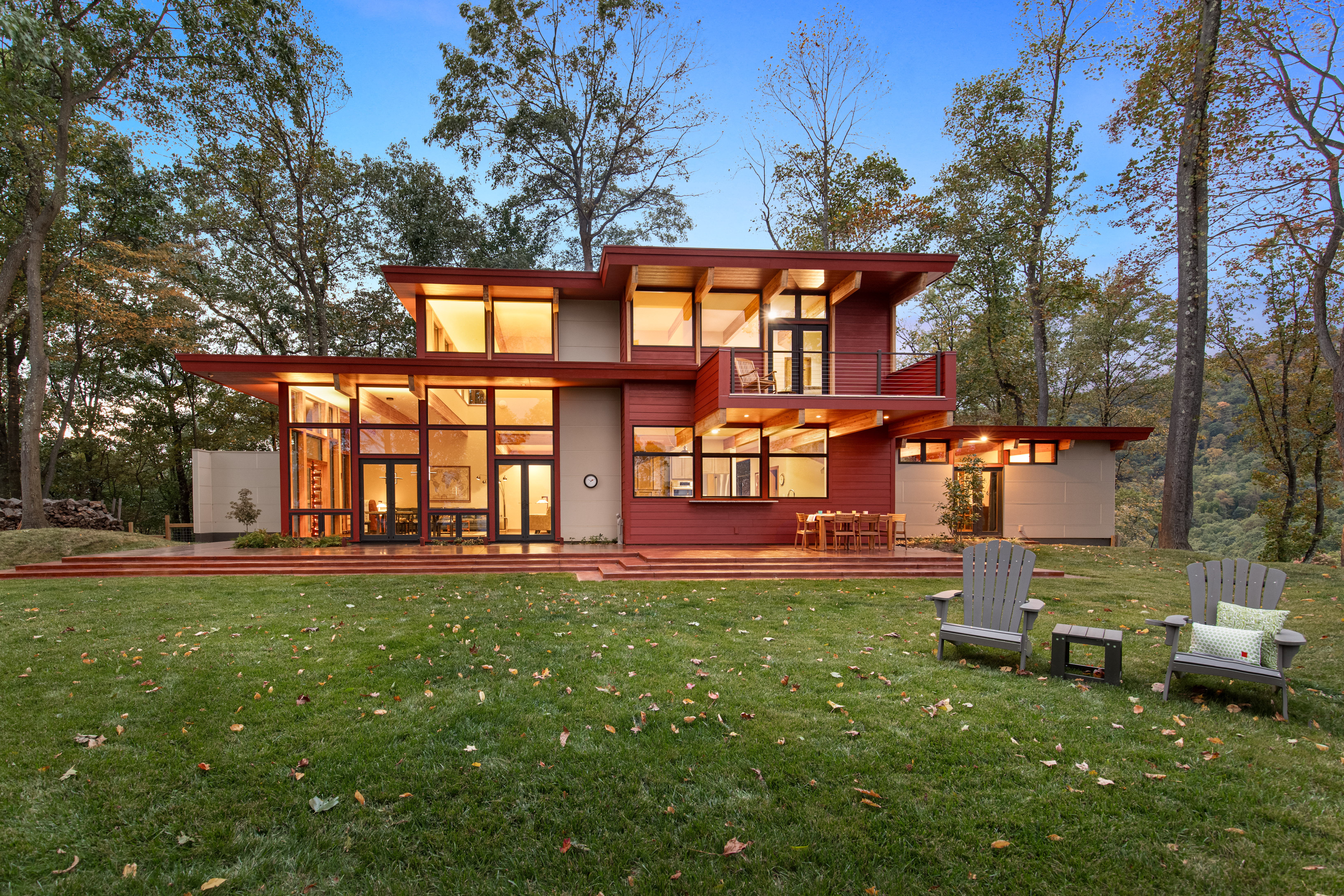 North Carolina home based on Frank Lloyd Wright's Bachman-Wilson House