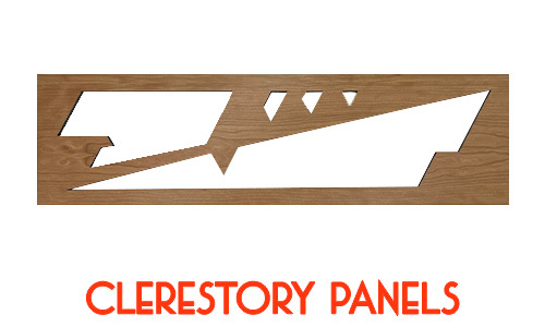 AlaModerna Frank Lloyd Wright Clerestory Panel Products