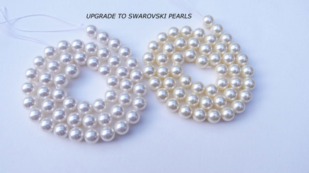 Upgrade to Swarovski Pearls