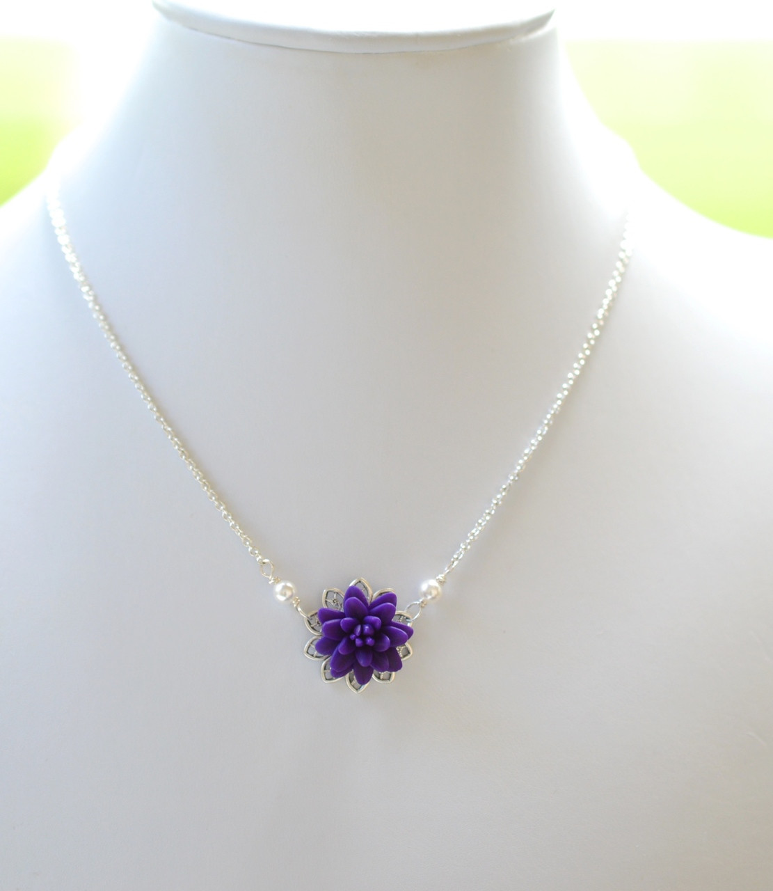 lilac flower jewelry