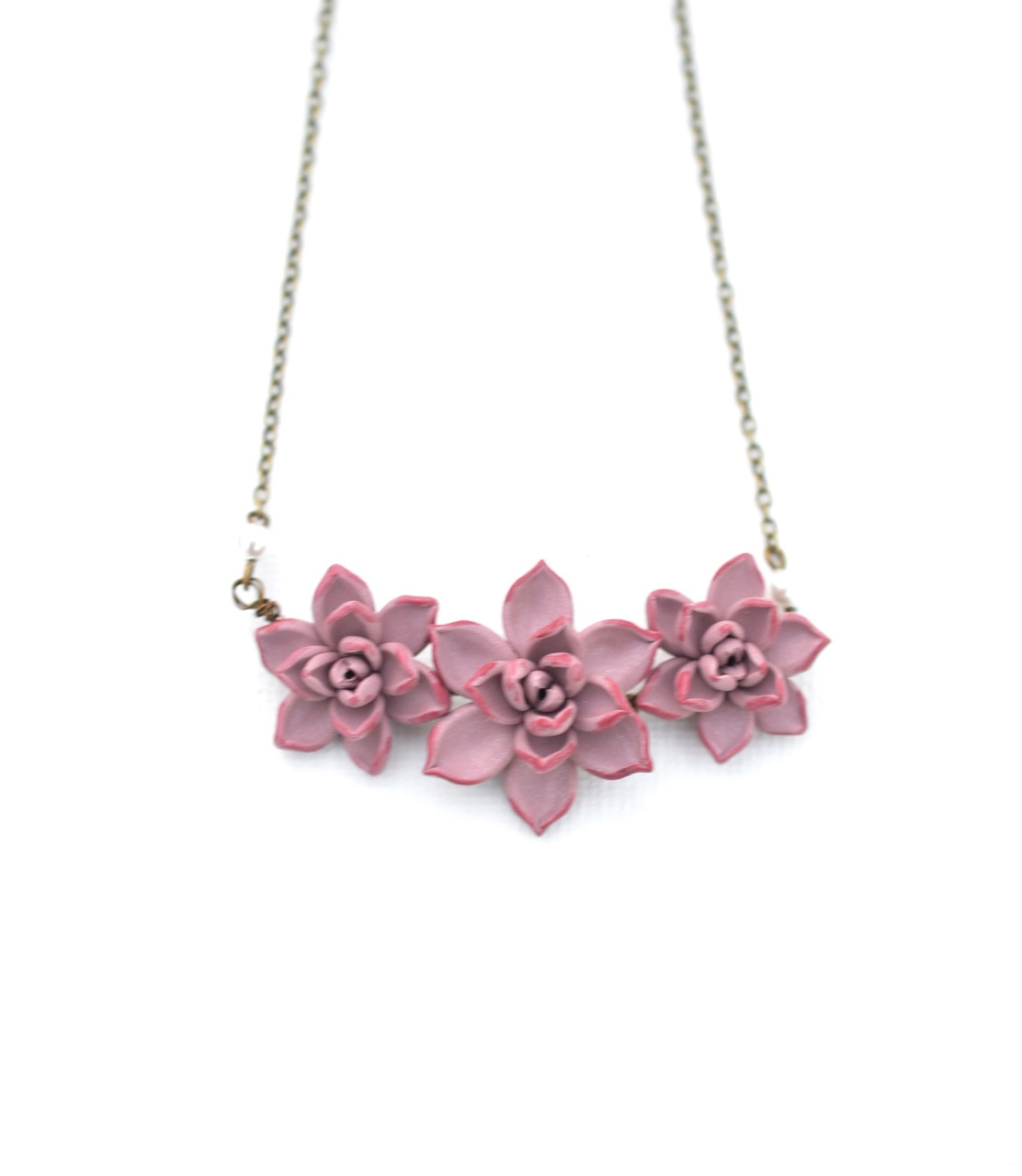 Trio Light Dusty Pink Trio Succulent 
