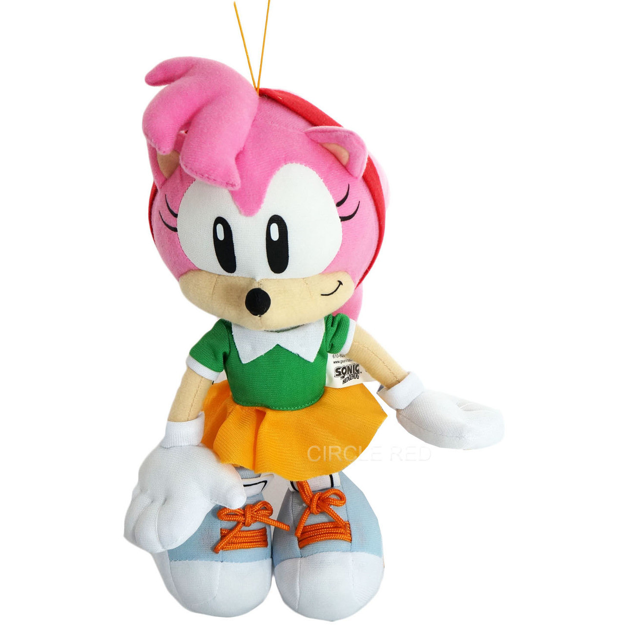 Sonic the Hedgehog Classic Amy Plush Circle Red