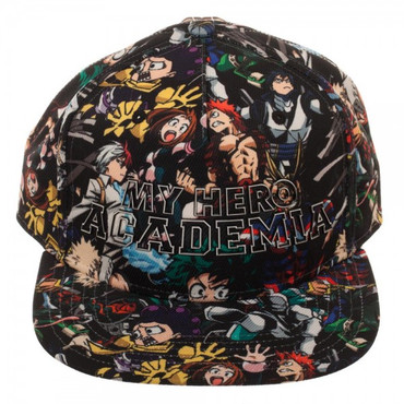 Bioworld My Hero Academia High Density Print Sublimated Snapback Hat