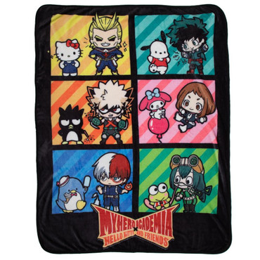 Official MY HERO ACADEMIA// Sanrio HELLO KITTY X ALLMIGHT PLUSH 8/" {Pre-Order}