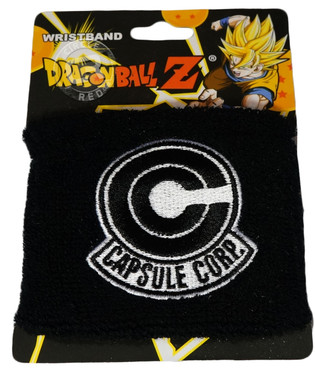 Dragon Ball Z Capsule Corp Wristband Circle Red