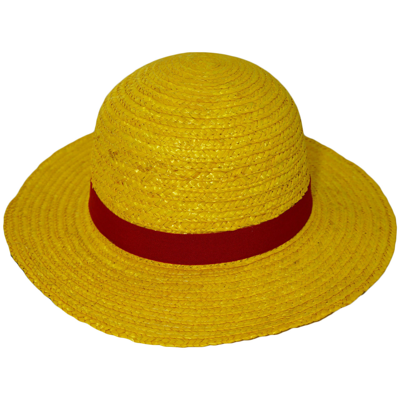 One Piece: Luffy Straw Cosplay Hat - Circle Red