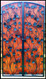 Artistic Grapevine Iron Wine Cellar Double Door - 48 to 60 inches wide and 80 to 96 inches tall