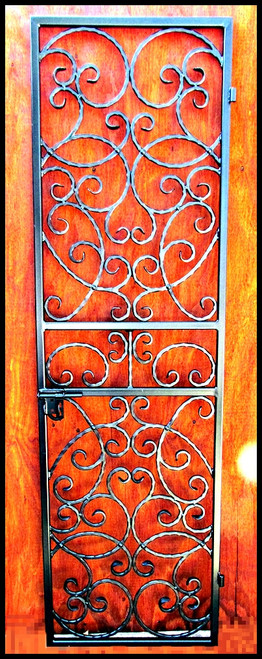 Bordeaux Iron Wine Cellar Gate Single Door