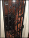 Charlotte Grapevine Iron Wine Cellar Door Gate