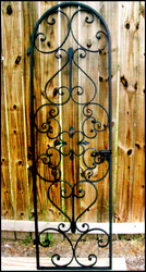 Forged Scroll Iron Wine Cellar Door 28" by 80"