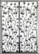 Grapevine Iron Wine Cellar Double Door